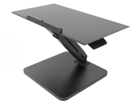 サンコー、片手で高さ調節ができるガス圧式のPCスタンド - PC Watch