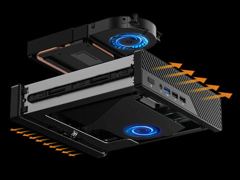 PCIe搭載ミニPC「MINISFORUM MS-01」に10万円切りのCore i5-12600H搭載