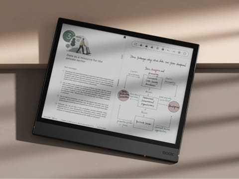 CPU性能が50%向上したAndroid搭載カラー電子ペーパー「BOOX Note Air4