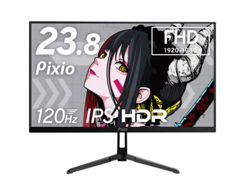 2万円切りで120Hz/フルHD対応の23.8型ゲーミングモニター。パステル