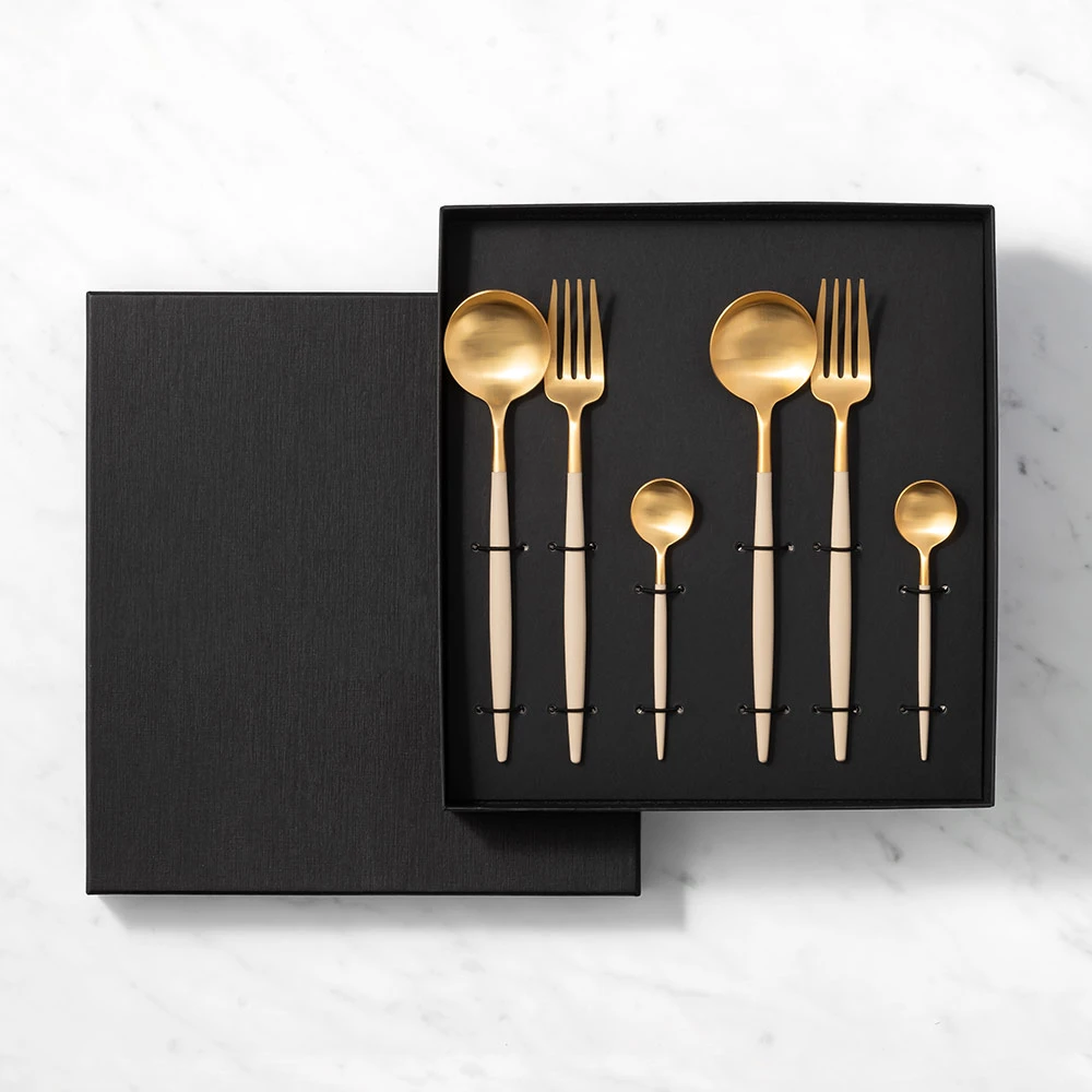 クチポール GOA ブラック ゴールド ディナー3種×各2 6本セット