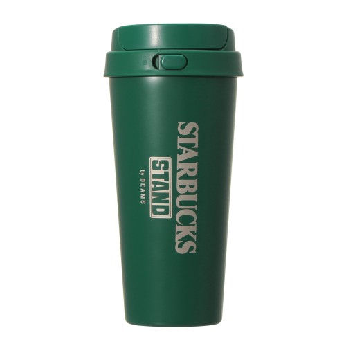 STARBUCKS STAND by BEAMS ステンレスTOGOボトル グリーン 473ml