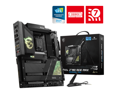 MSI MEG Z790 ACE MAX, E-ATX - Intel 13th/12th Gen - 24+1+2 Phases
