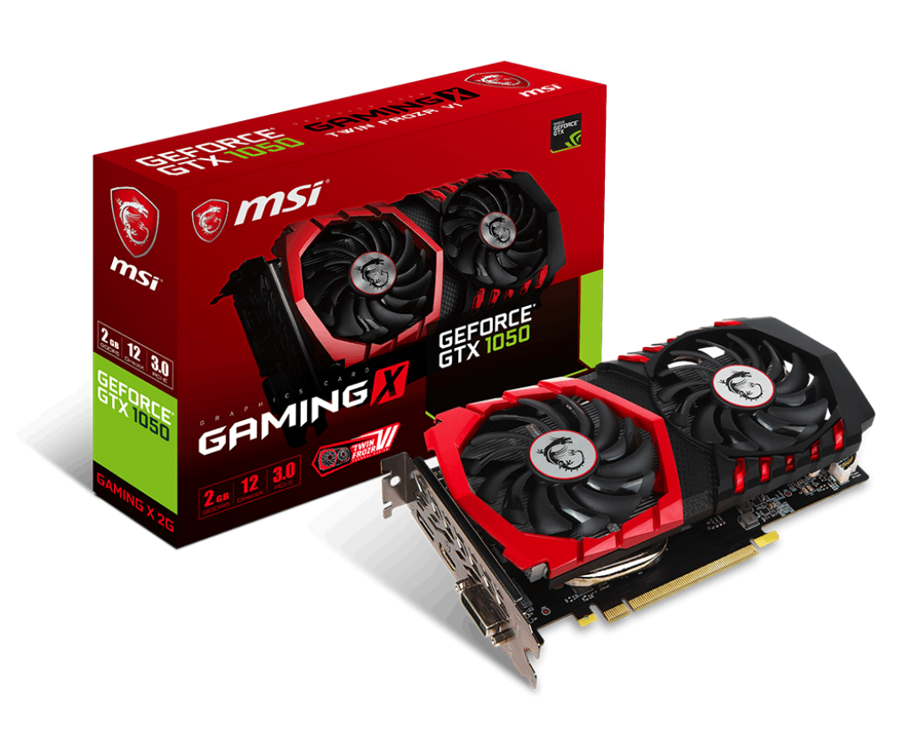 Specification GeForce GTX 1050 GAMING X 2G | エムエスアイ