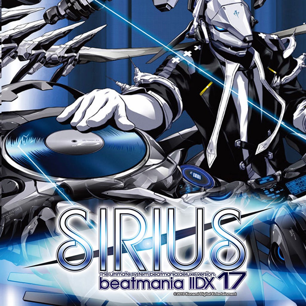 beatmania IIDX17 SIRIUS 筐体パネル beatmania IIDX 17 SIRIUS