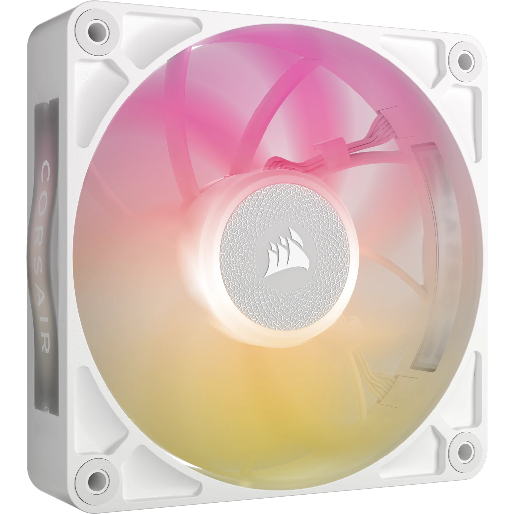 iCUE LINK RX120 MAX RGB 120mm PWM Thick Fan Expansion - White