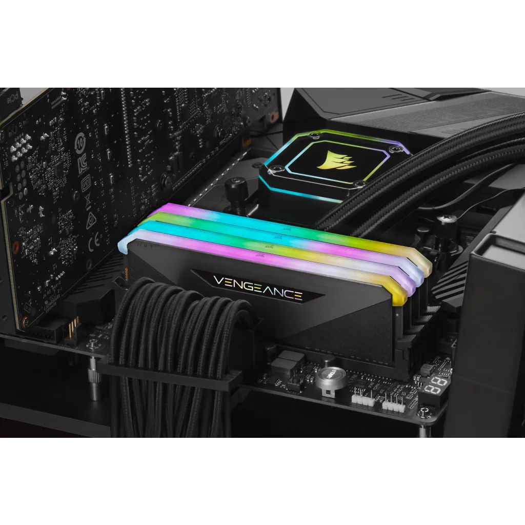 VENGEANCE® RGB RT 32GB (2 x 16GB) DDR4 DRAM 4600MHz C18 Memory Kit