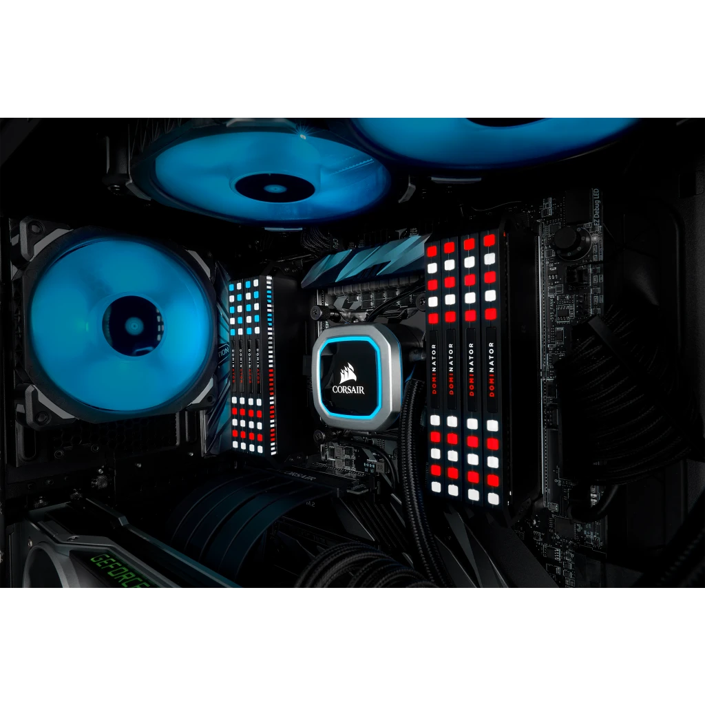 DOMINATOR® PLATINUM RGB 16GB (2 x 8GB) DDR4 DRAM 3200MHz C16