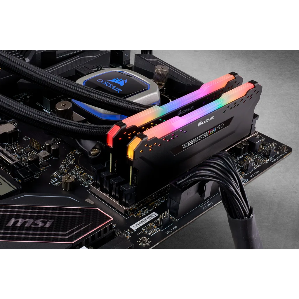VENGEANCE® RGB PRO 32GB (2 x 16GB) DDR4 DRAM 3600MHz C18 Memory