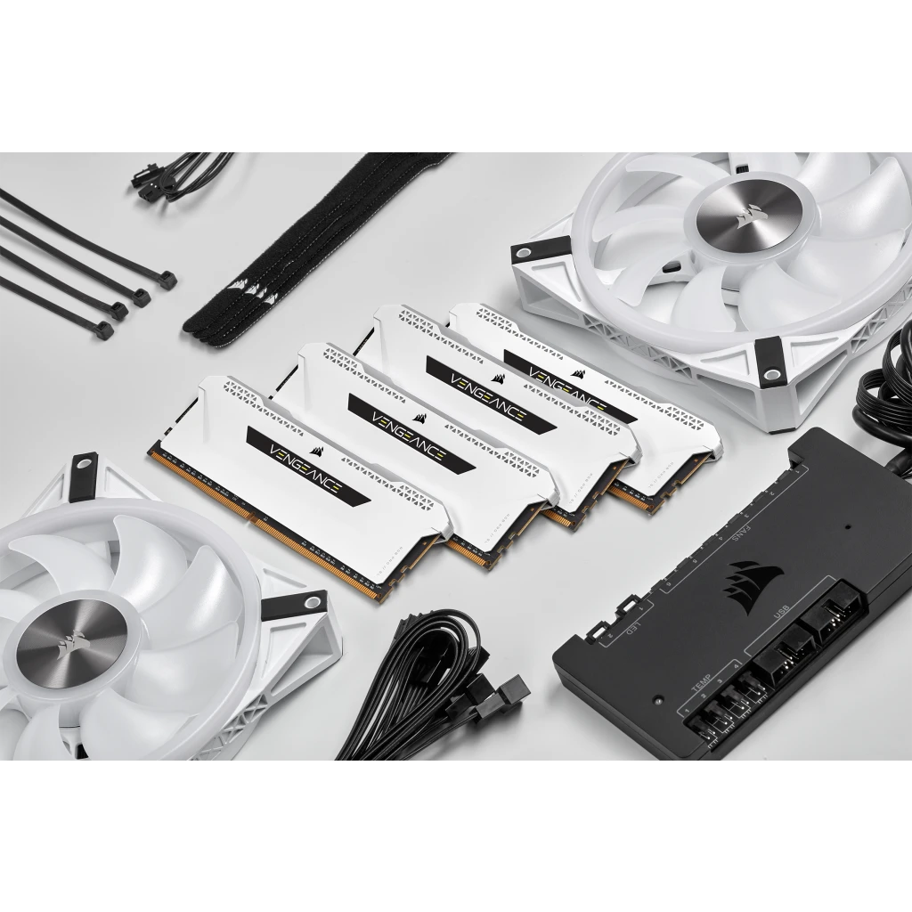 VENGEANCE RGB PRO SL 32GB (4x8GB) DDR4 DRAM 3200MHz C16 Memory Kit
