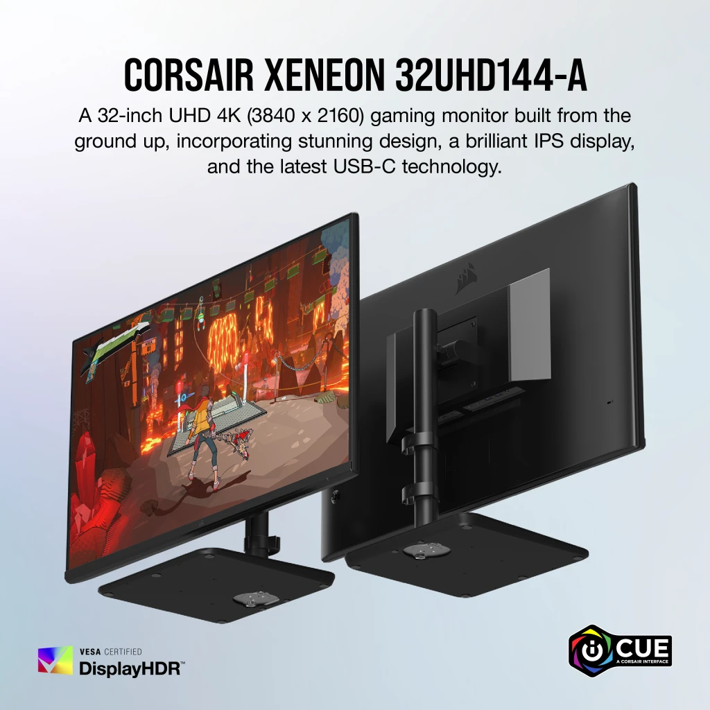 CORSAIR XENEON 32UHD144-A 32 インチ IPS UHD (3840 x2160)、144Hz