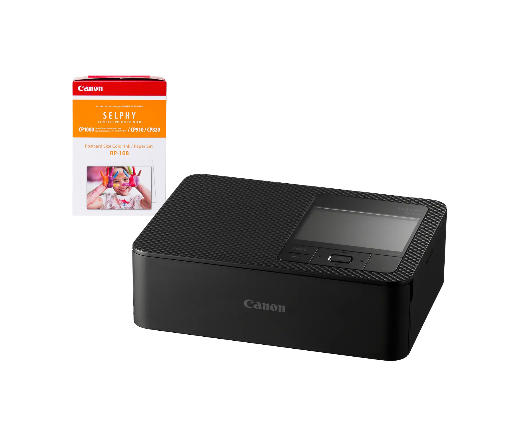 Cathay Photo | Canon SELPHY CP1500 - Black (Bundled with RP-108)