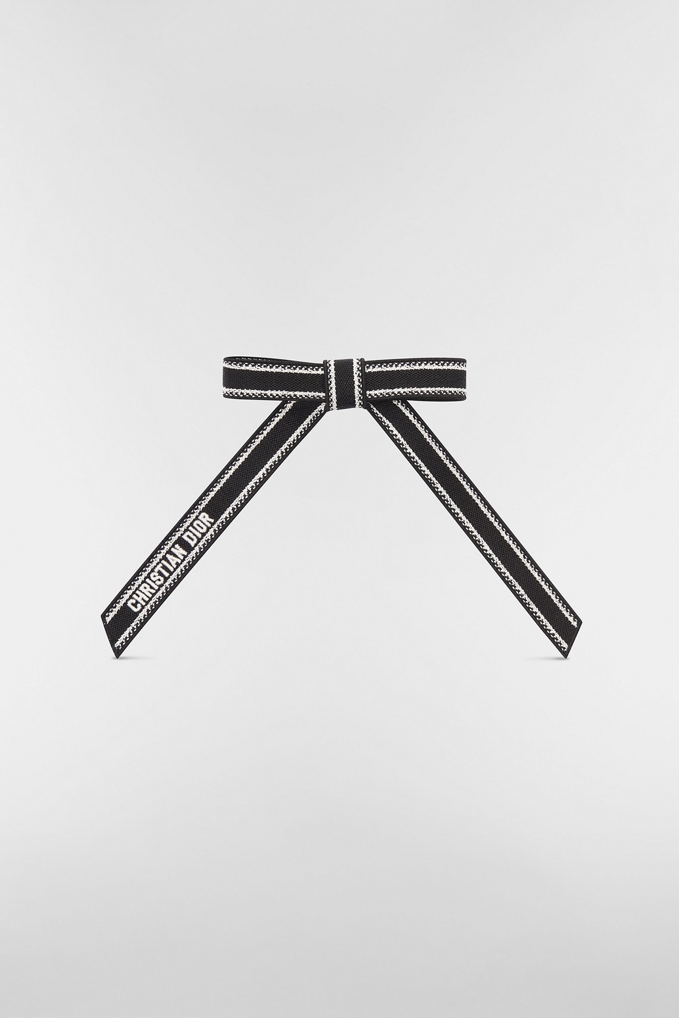 DIOR | Christian Diorエンブロイダリー Dior Twist リボンバレッタ