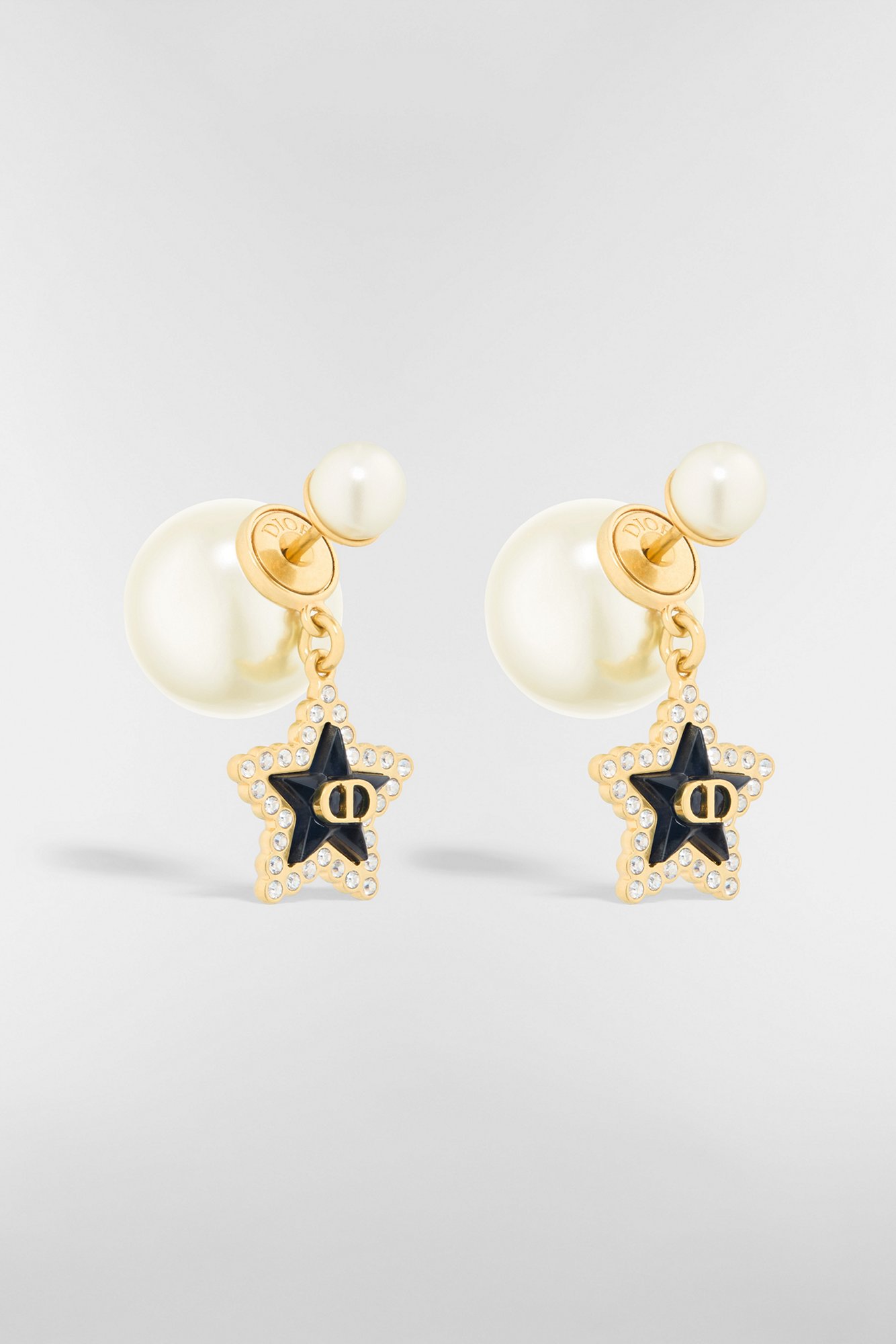 DIOR | Petit CD Lucky Baroque ピアス メタル・クリスタル・ガラス