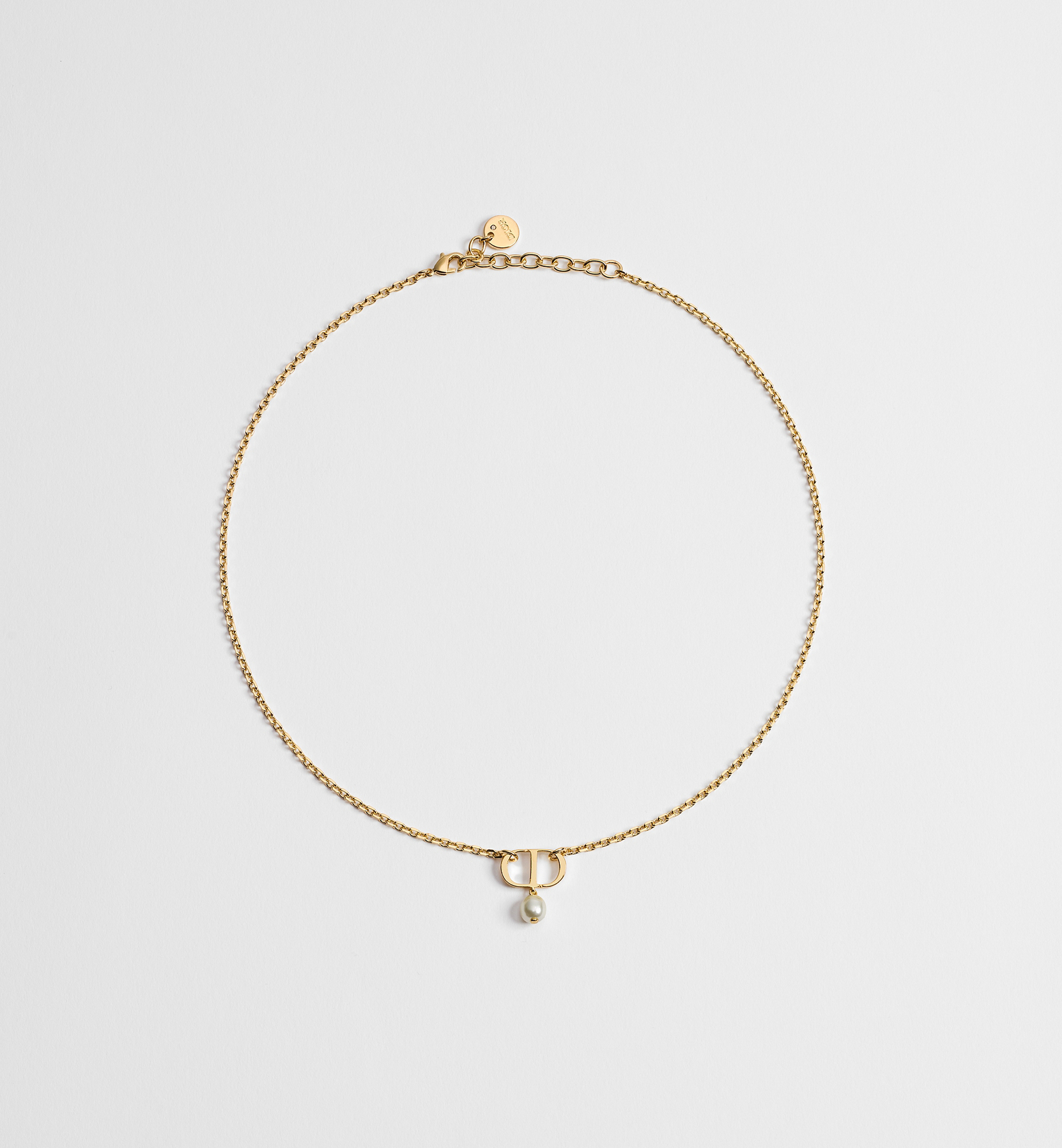 DIOR | Petit CD ネックレス メタル & レジンパール