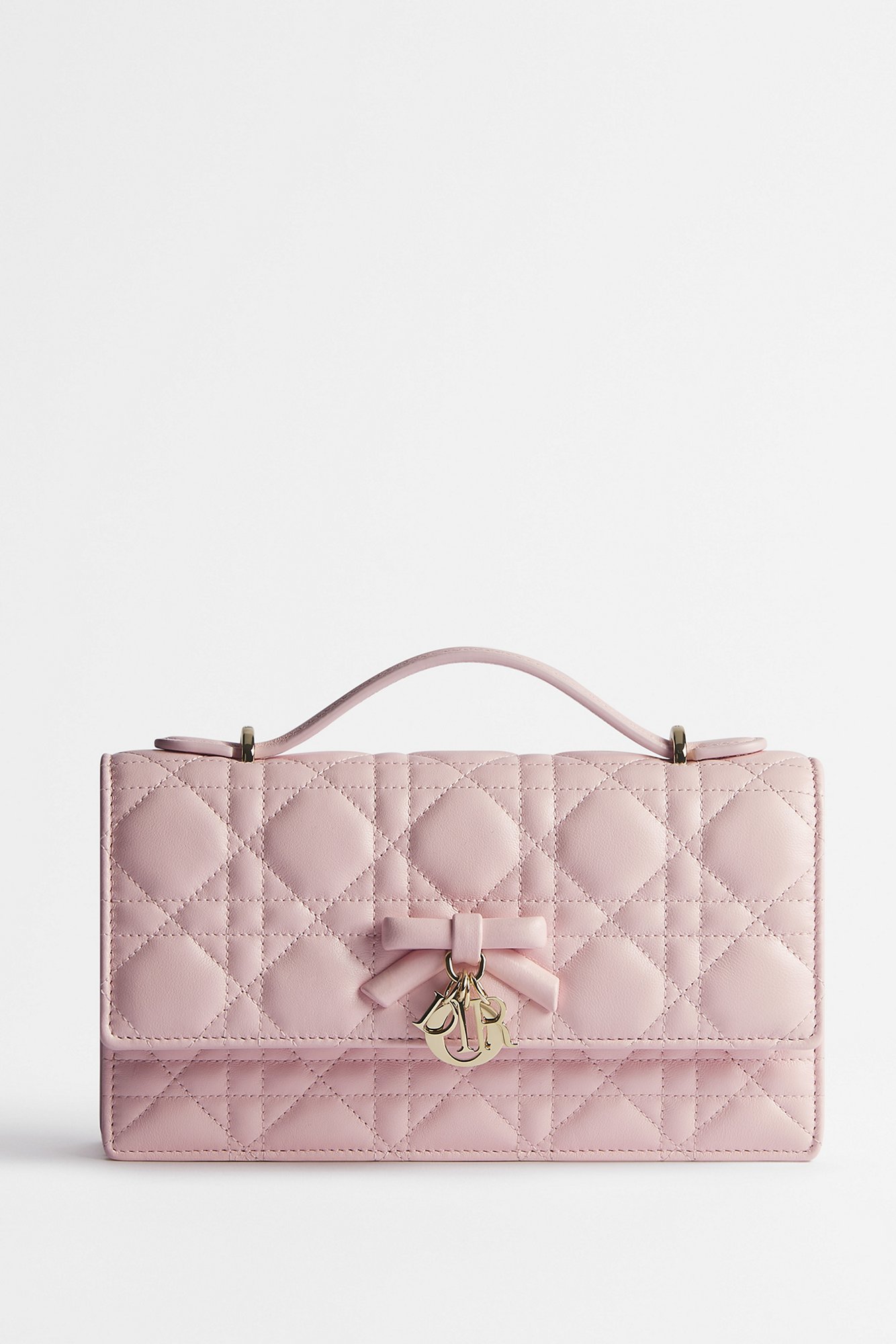 DIOR | Lady Dior ストラップ付き バッグ スモール カナージュ ラムスキン