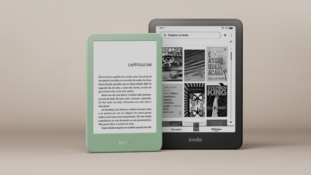 Conheça a nova linha Kindle, que inclui o primeiro Kindle colorido