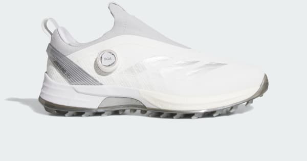 adidas Adizero ZG Boa Spikeless Golf Sneakers - White | Free
