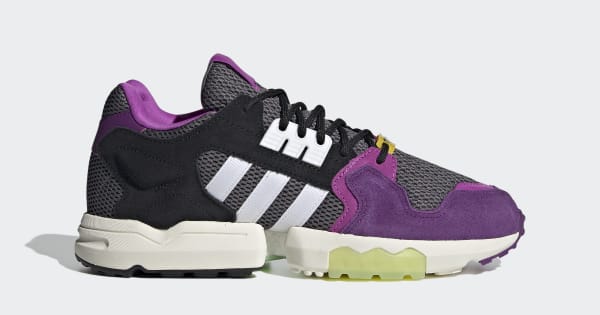 Grey Ninja ZX Torsion Sneakers