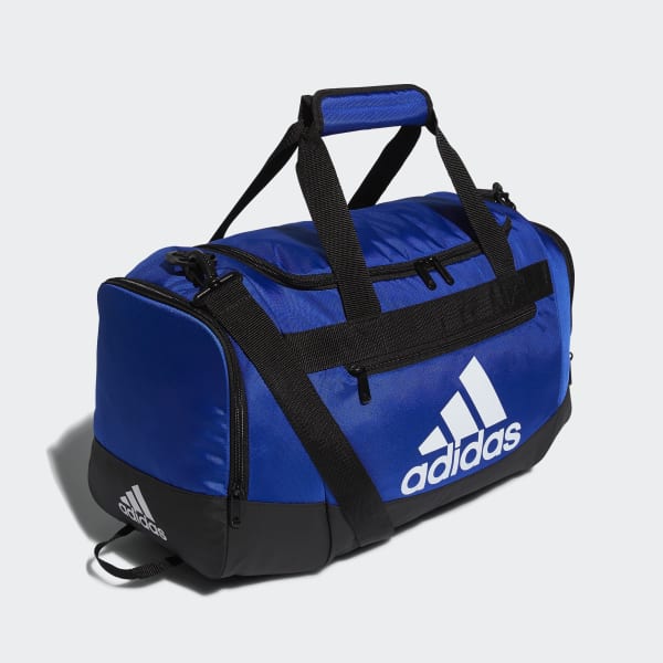 adidas Defender Duffel Bag Small - Blue | Free Shipping with