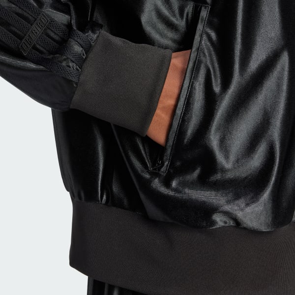 アディダス Q3 オーバーサイズ トラックトップ - ブラック