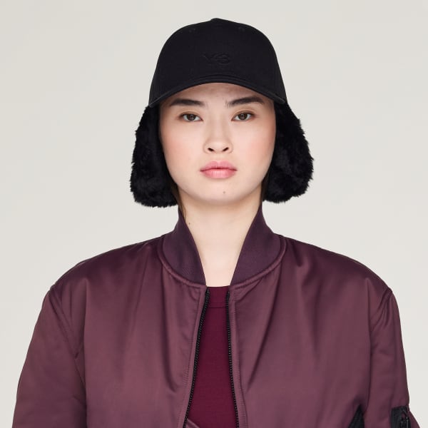 adidas Y-3 Ear Cap - Black | Free Shipping with adiClub