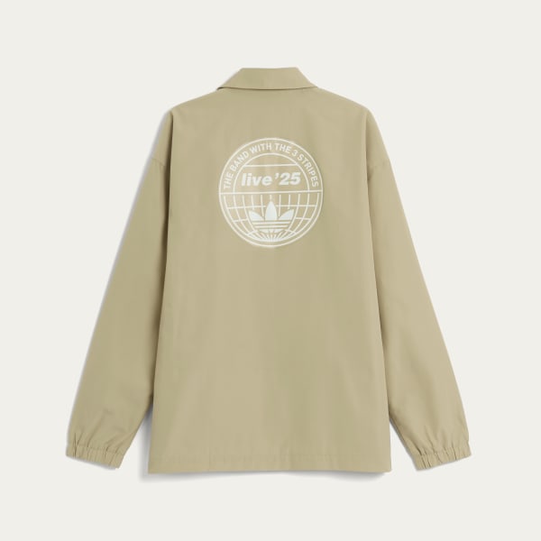 adidas Originals × Oasis ツアー コーチ ジャケット - ベージュ