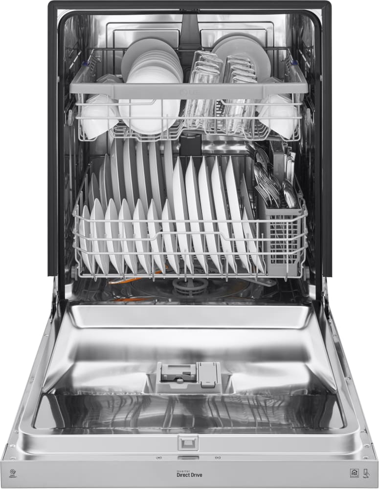 LG LDF5545ST 24 Inch Full Console Built-In Dishwasher with 15