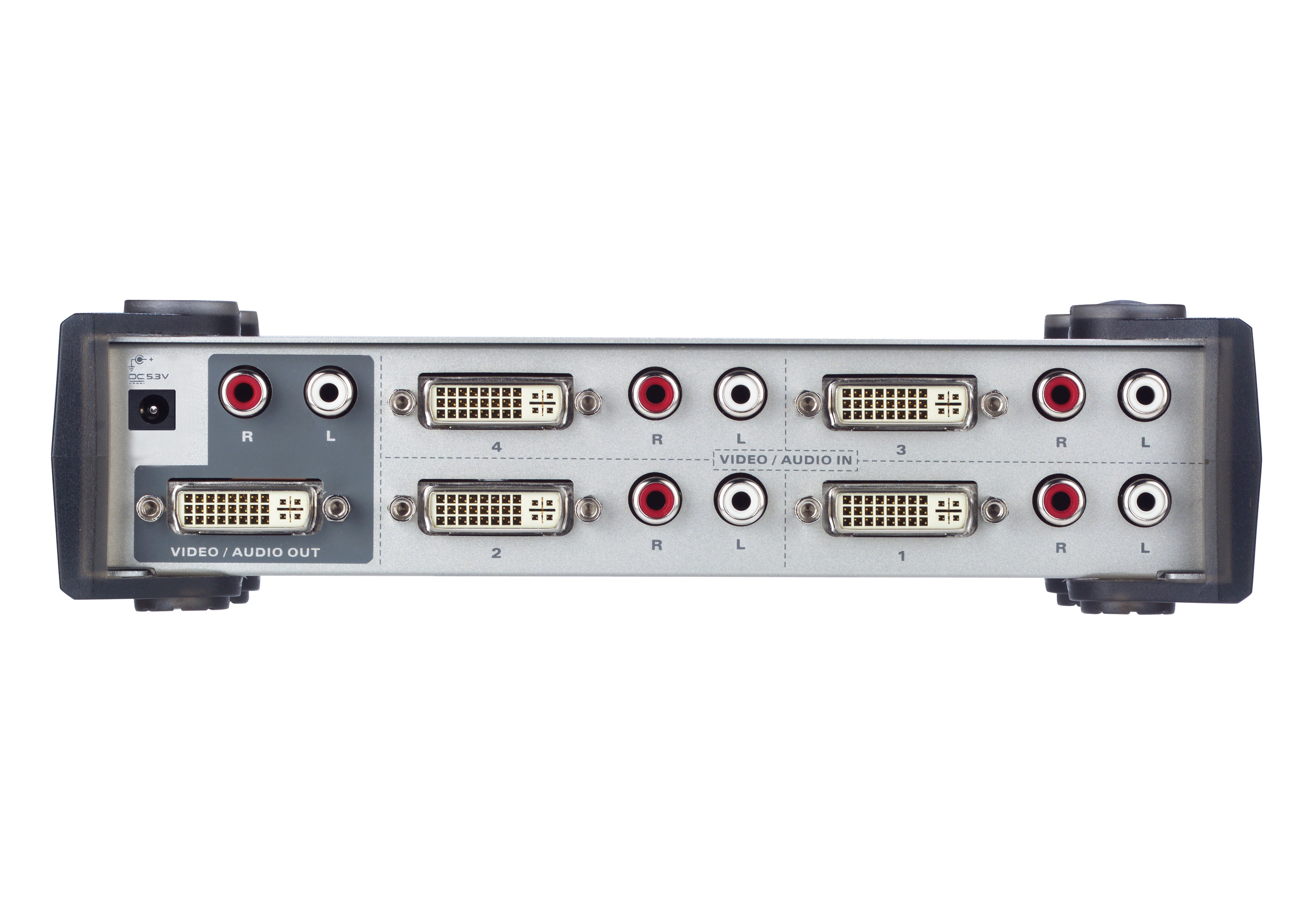 4入力シングルリンクDVI-Iスイッチャー - VS461, ATEN ビデオ