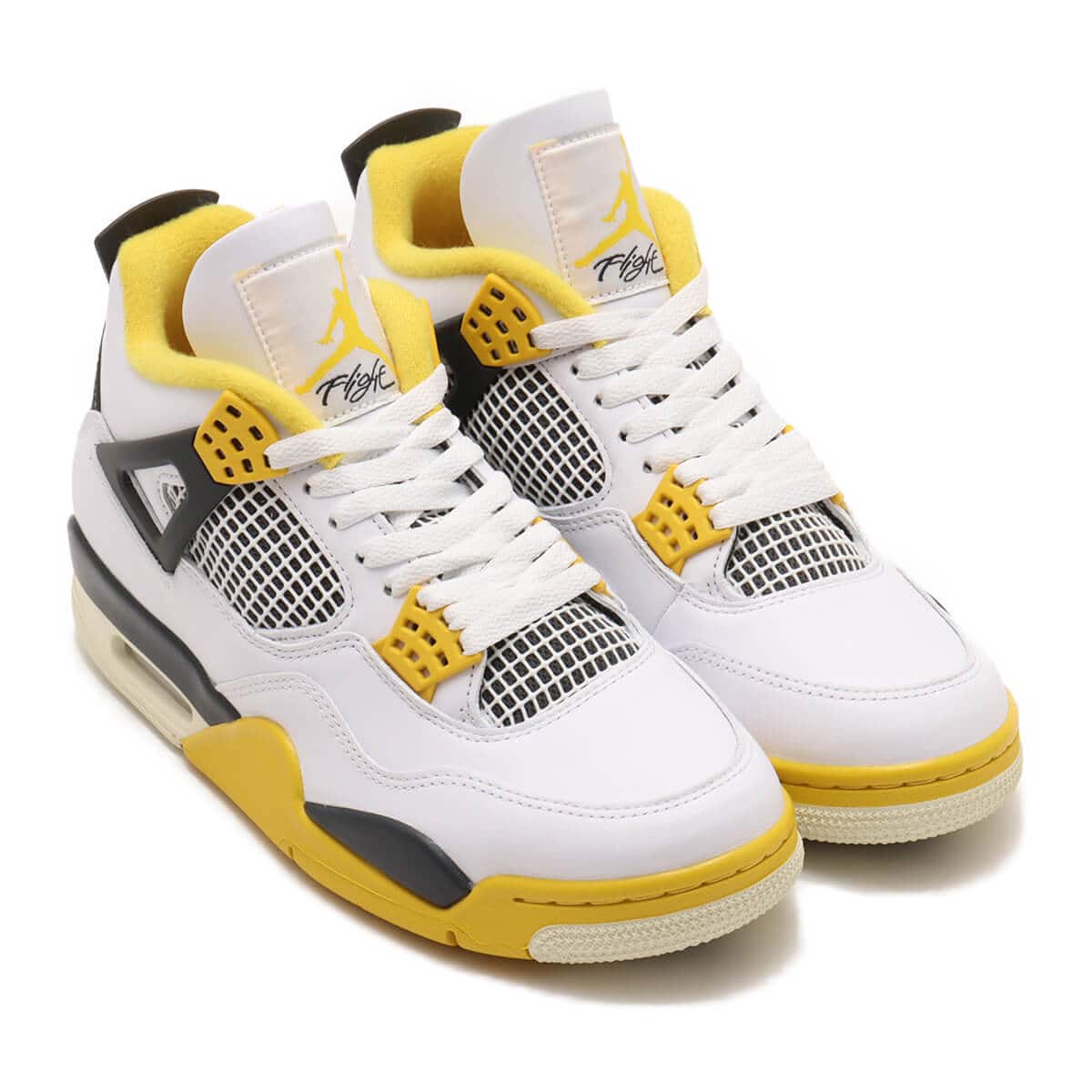 JORDAN BRAND WMNS AIR JORDAN 4 RETRO WHITE/COCONUT MILK-VIVID