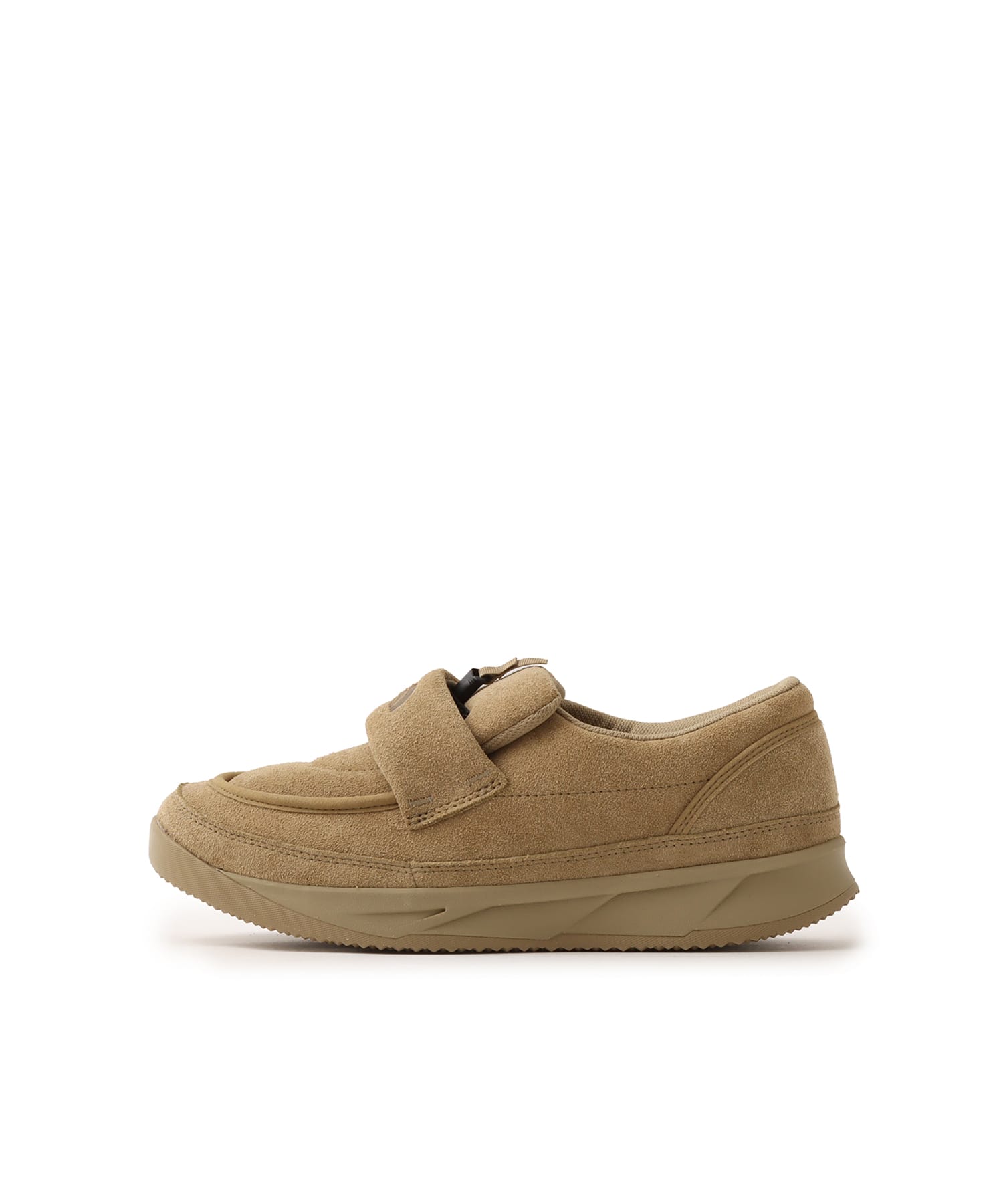 THE NORTH FACE Nuptse Loafer Suede クラシックカーキxTNFブラック