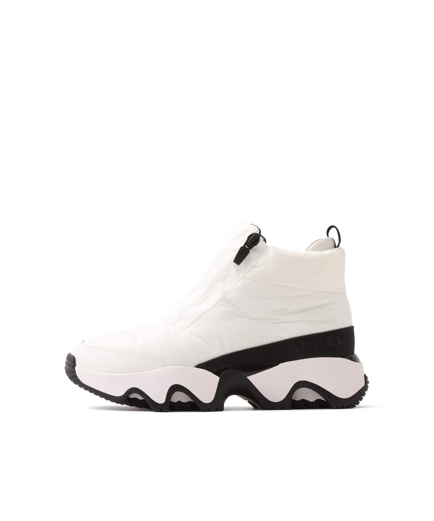 SOREL KINETIC IMPACT PUFFY ZIP WP Sea Salt Black（ソレル