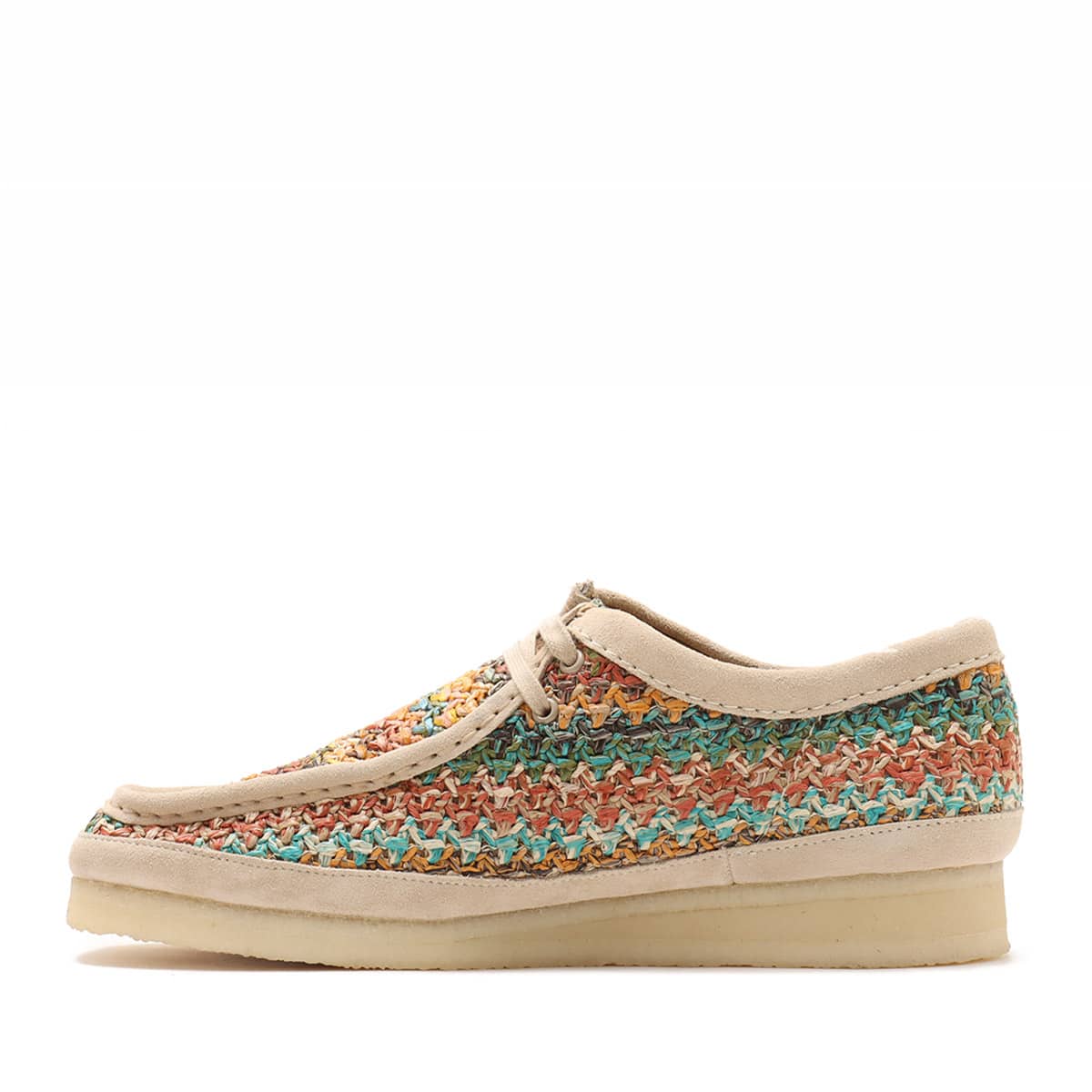 Clarks Wallabee Multi Raffia（クラークス ワラビー-マルチ） | atmos