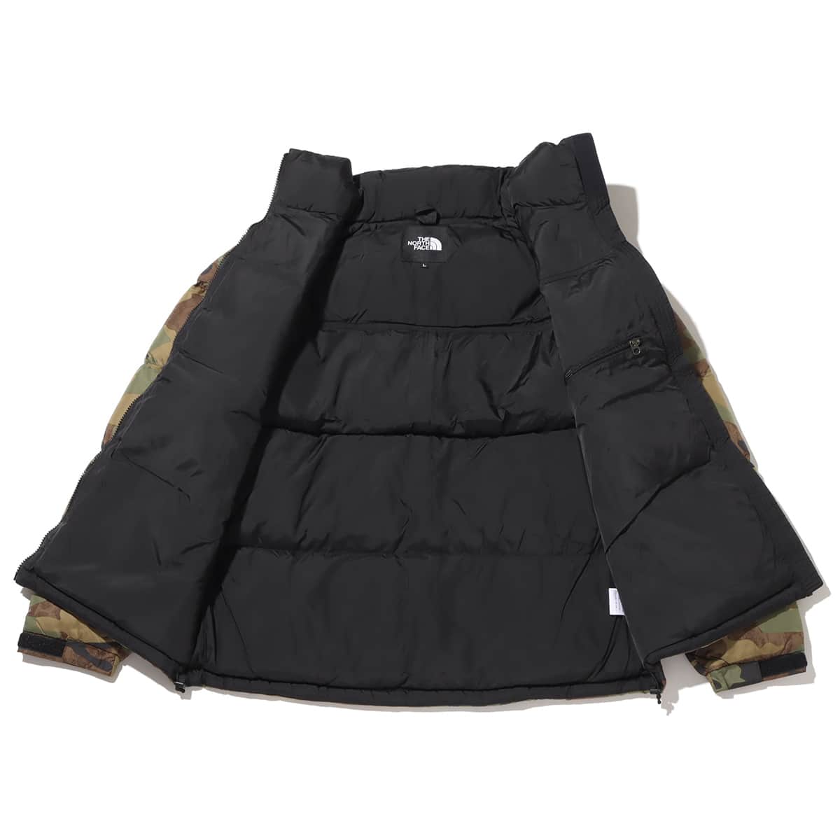 THE NORTH FACE NOVELTY NUPTSE JACKET TNFカモ（ザ・ノース・フェイス