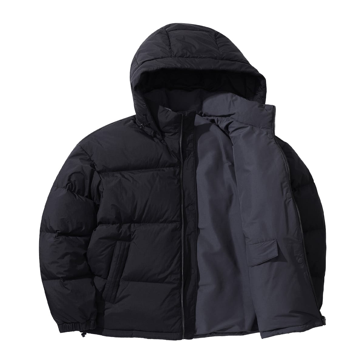 UMBRO REVERSIBLE DOWN JACKET ブラック/チャコール 23HO-S（アンブロ