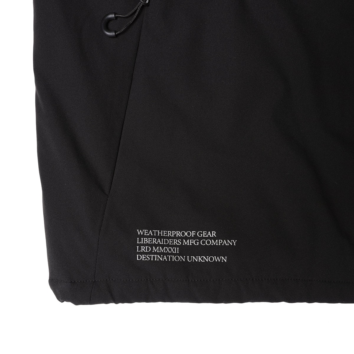 LIBERAIDERS PUFFER COACH JACKET BLACK （リべレイダーズ パファー