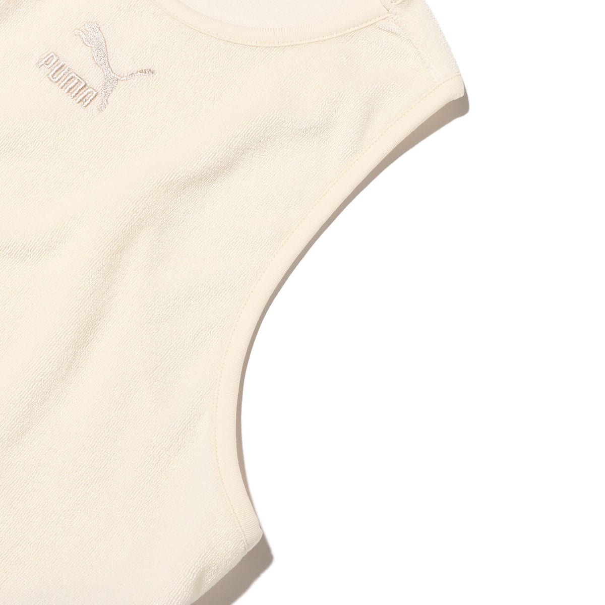 PUMA CLASSICS TOWELING CROP TOP PRISTINE（プーマ クラシックス