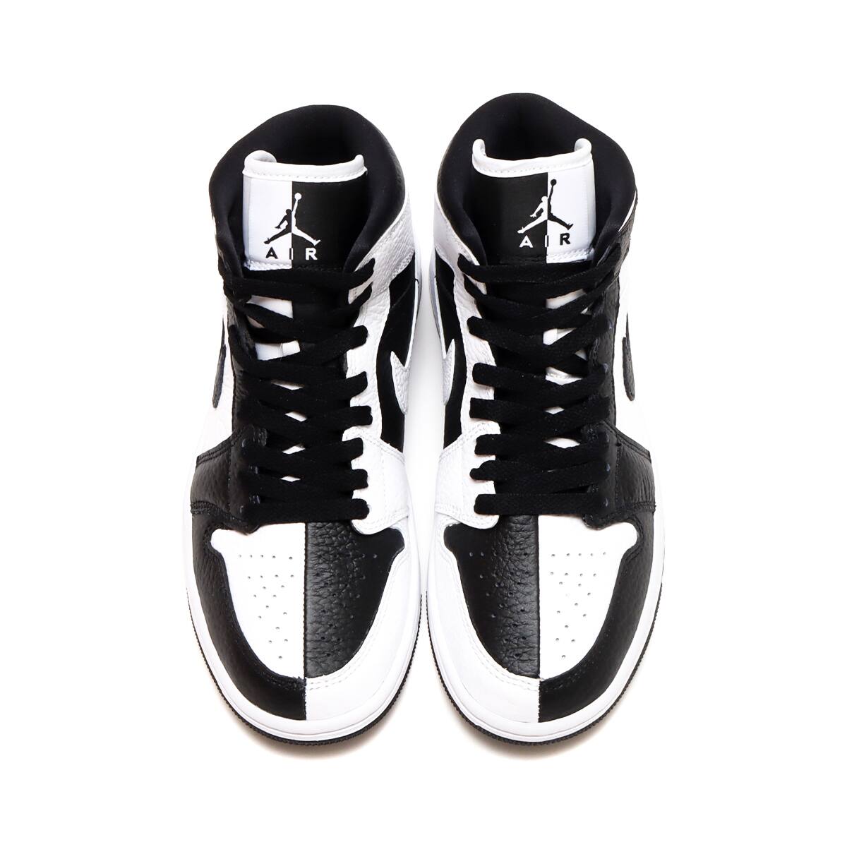 JORDAN BRAND WMNS AIR JORDAN 1 MID SE WHITE/BLACK-WHITE