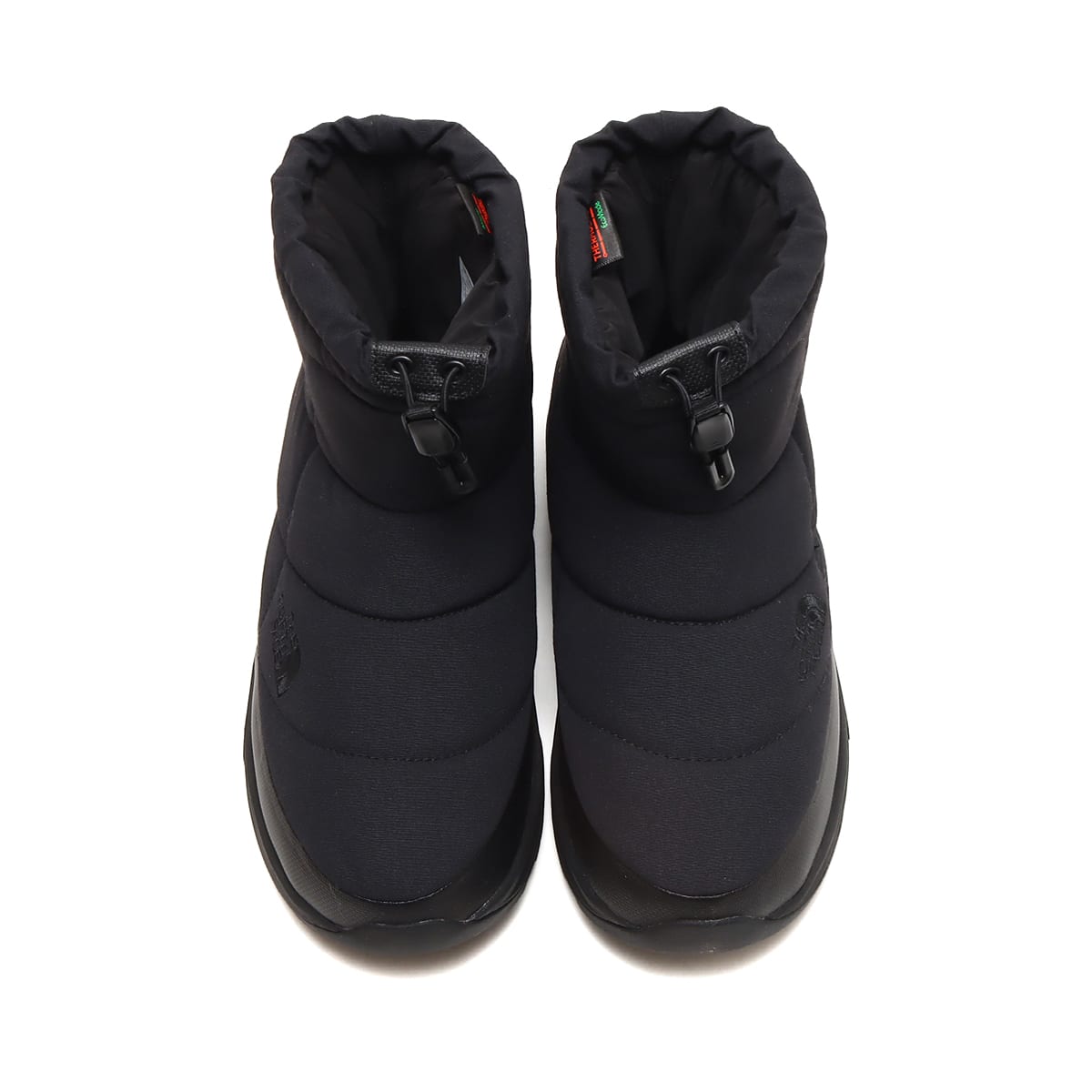 THE NORTH FACE NUPTSE BOOTIE WP VII SHORT ファイヤーブラック×TNF