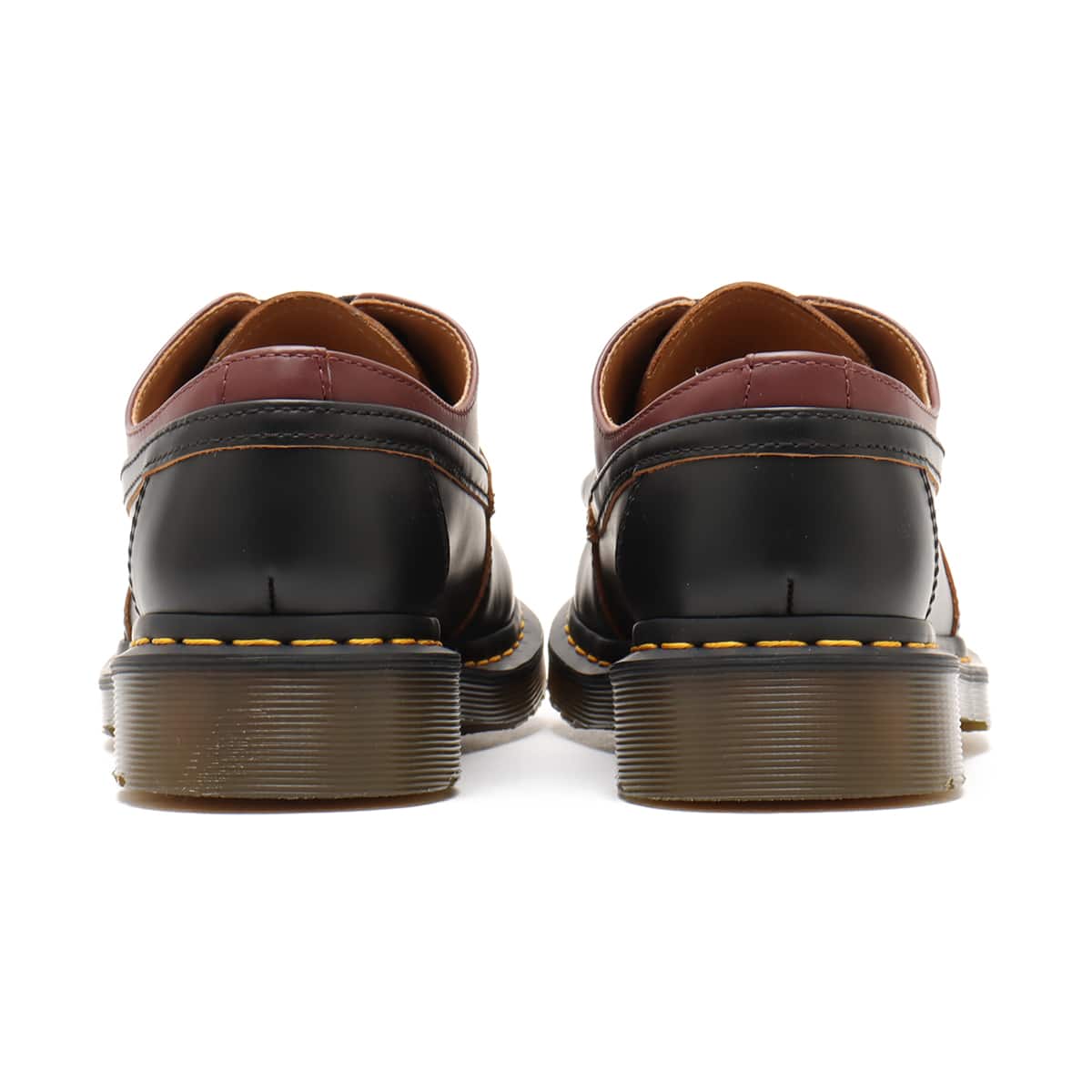 MM6 x Dr. Martens 1461 PENTON - MASH UP Oxblood Red/Black