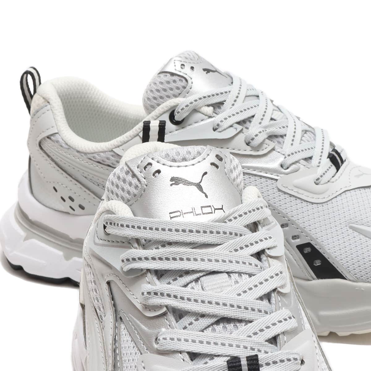 PUMA PHLOX WNS GLACIAL GRAY-PUMA WHITE（プーマ フィロックス