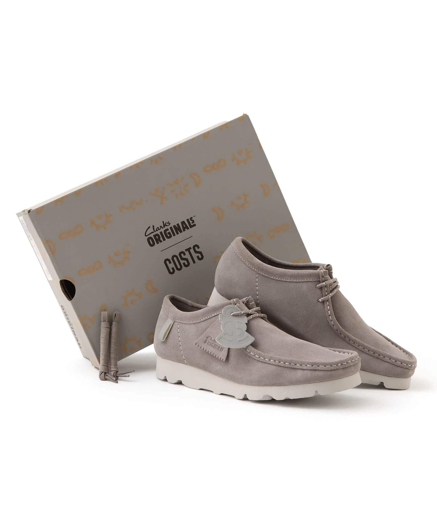 CLARKS Wallabee Grey Suede（クラークス ワラビー-グレー） | atmos