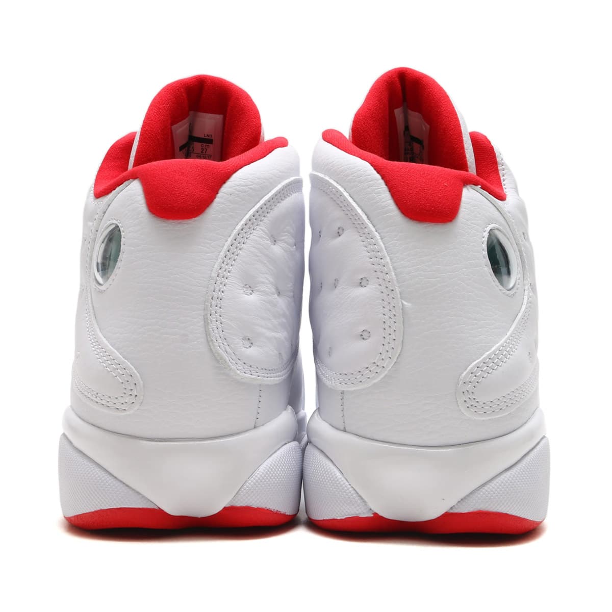 JORDAN BRAND AIR JORDAN 13 RETRO WHITE/METALLIC SILVER-UNIVERSITY