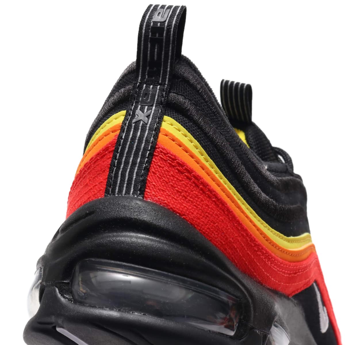 NIKE AIR MAX 97 QS BLACK/WHITE-CHILE RED-MAGMA ORANGE 20SU-I