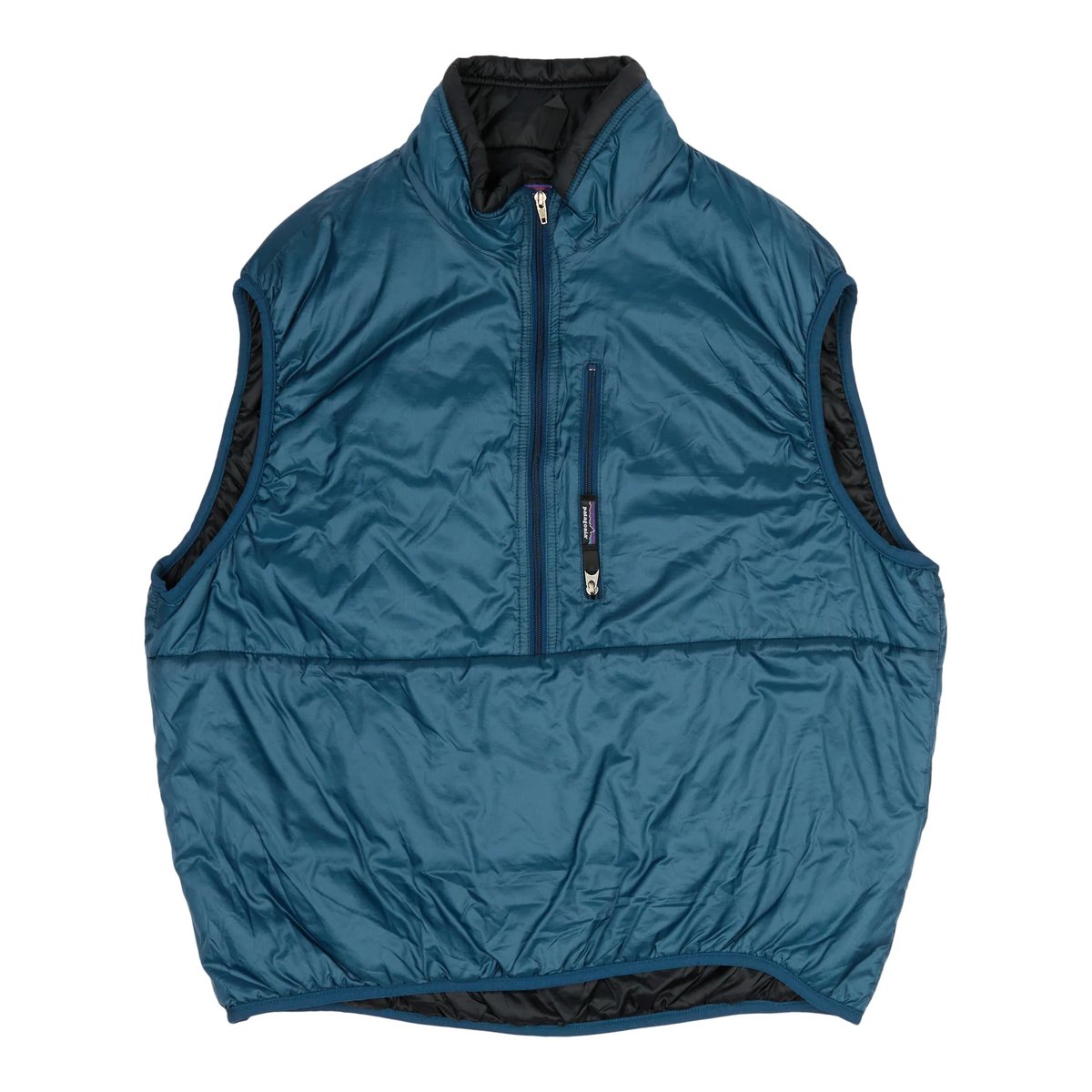 Vintage 90s Patagonia Puffball Vest - Blue | WAY OUT CACHE
