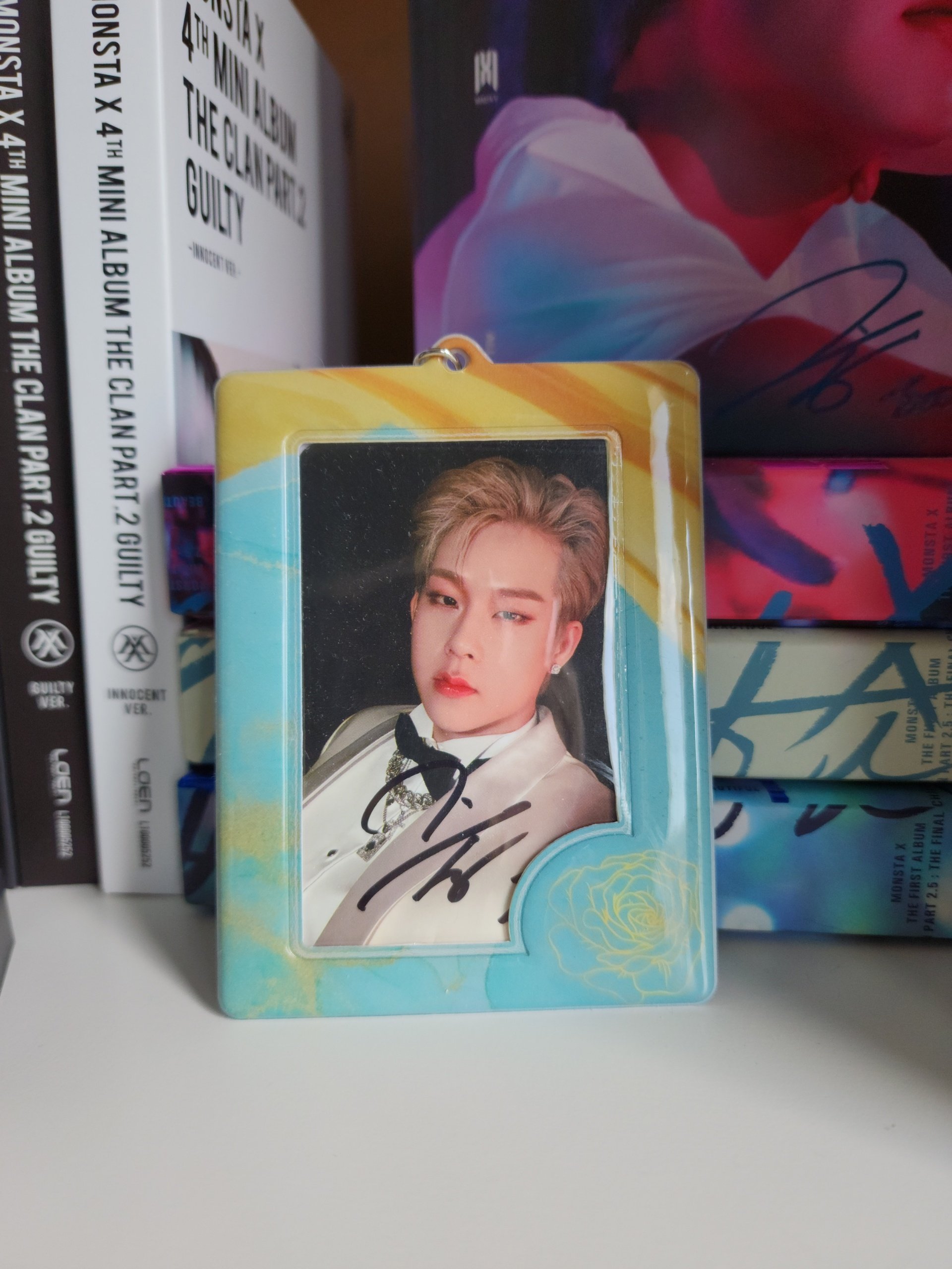 Monsta X Joohoney PVC Photocard Holder ('Lights' Edition) | Ham