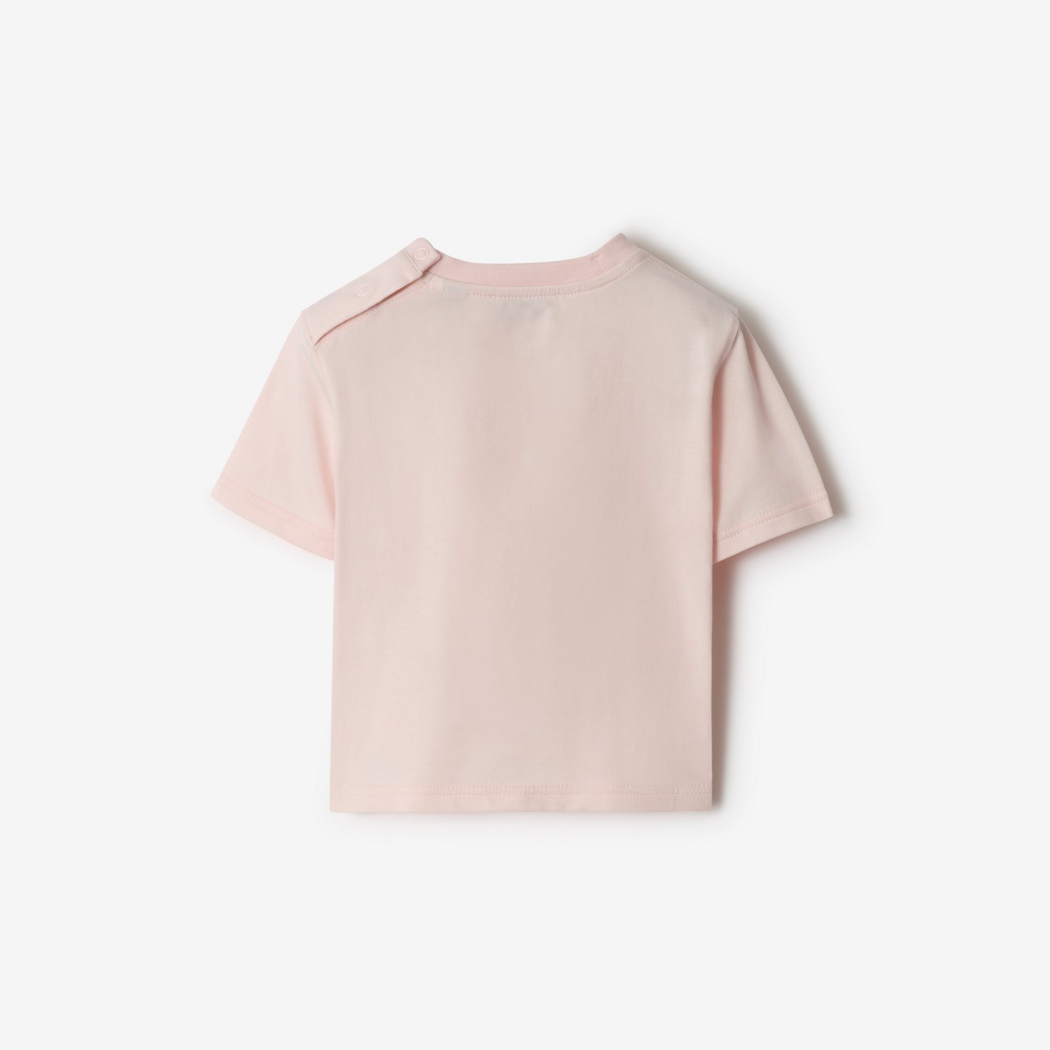 EKD Stretch Cotton T-shirt in Ice pink | Burberry® Official