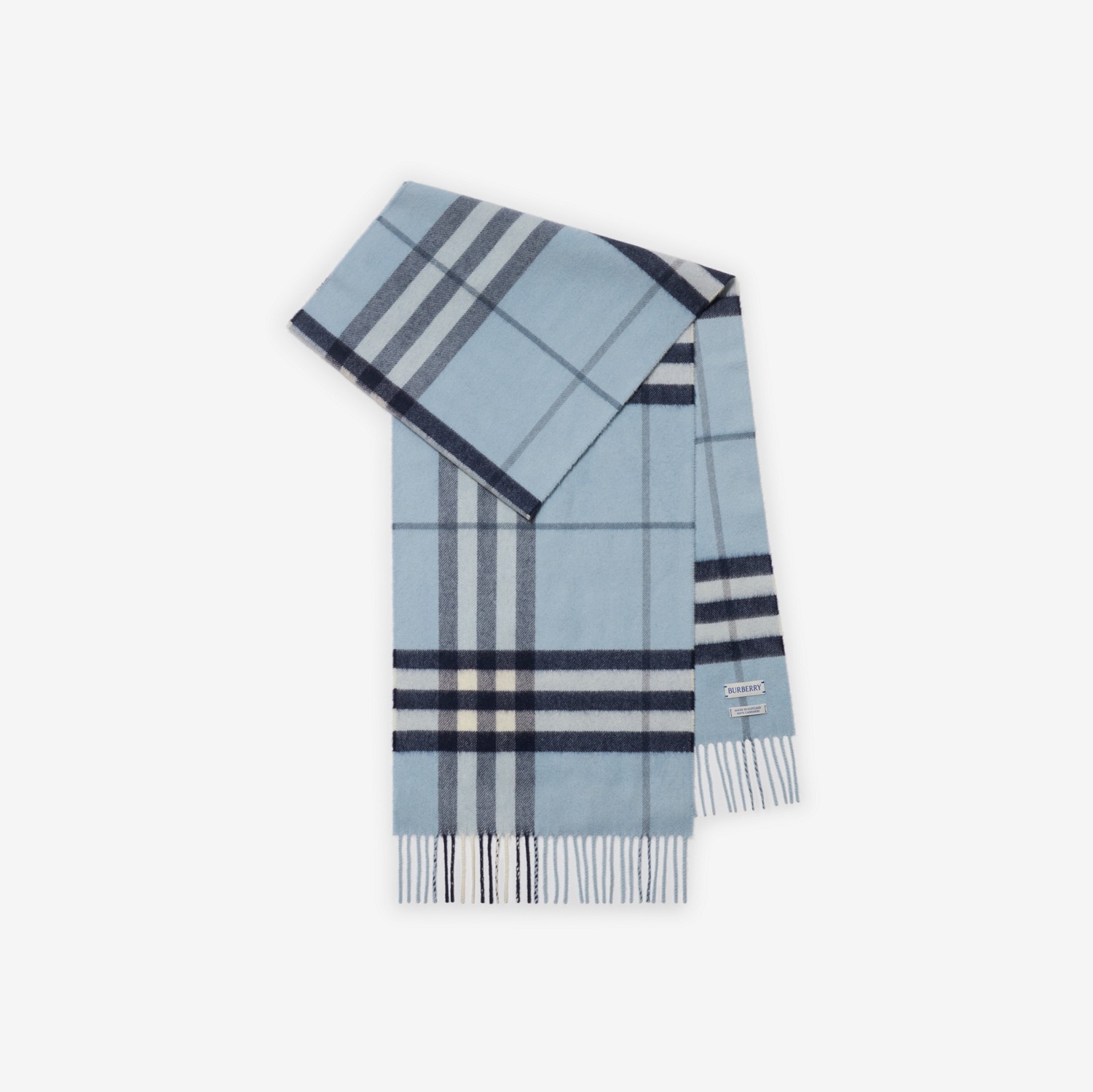 チェック カシミアスカーフ (バンク) | Burberry®公式サイト