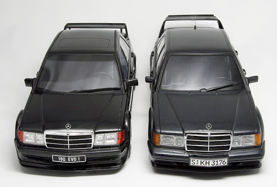 1/24 メルセデスベンツエボリューションIIワゴンの完成品(部品不足あり