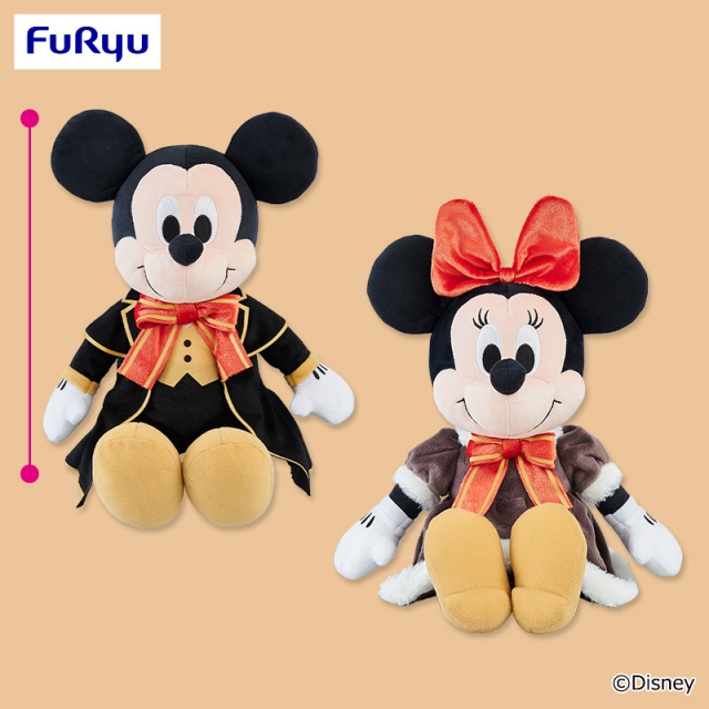 ミッキーマウス＆ミニーマウス Party Ready Tonight BIGぬいぐるみの